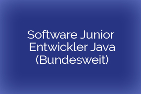 Software Junior-Entwickler Java SE/EE – Bundesweit (m/W)