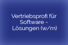 Vertriebsprofi für Software – Lösungen (w/m) – München